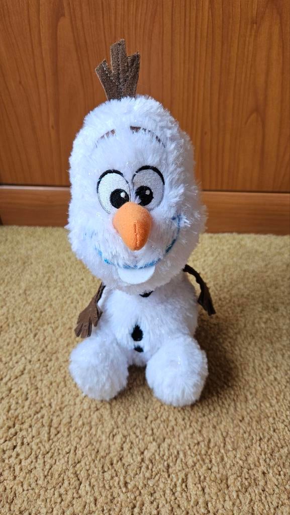 Olaf knuffel, Kinderen en Baby's, Speelgoed | Knuffels en Pluche, Ophalen of Verzenden, Zo goed als nieuw, Overige typen