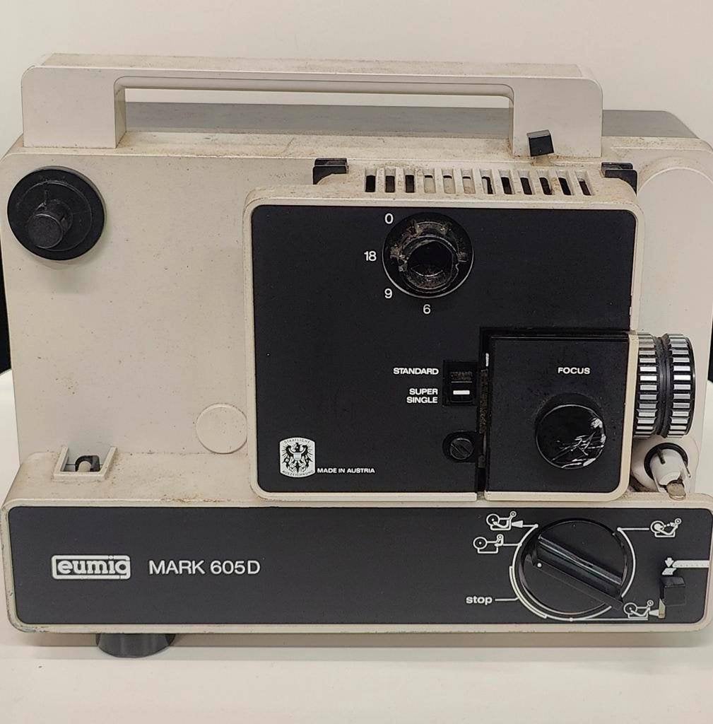Vintage Eumig Mark 605D Super-8 filmprojector, Verzamelen, Fotografica en Filmapparatuur, Ophalen, Onbekend, Onbekend, Eumig