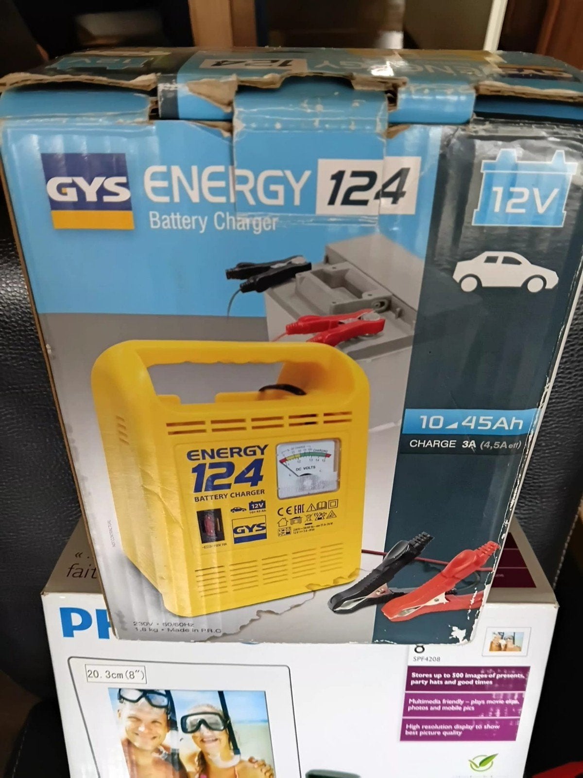 GYS ENERGY 124 Acculader 12V 3A voor auto's, Ophalen of Verzenden, Nieuw