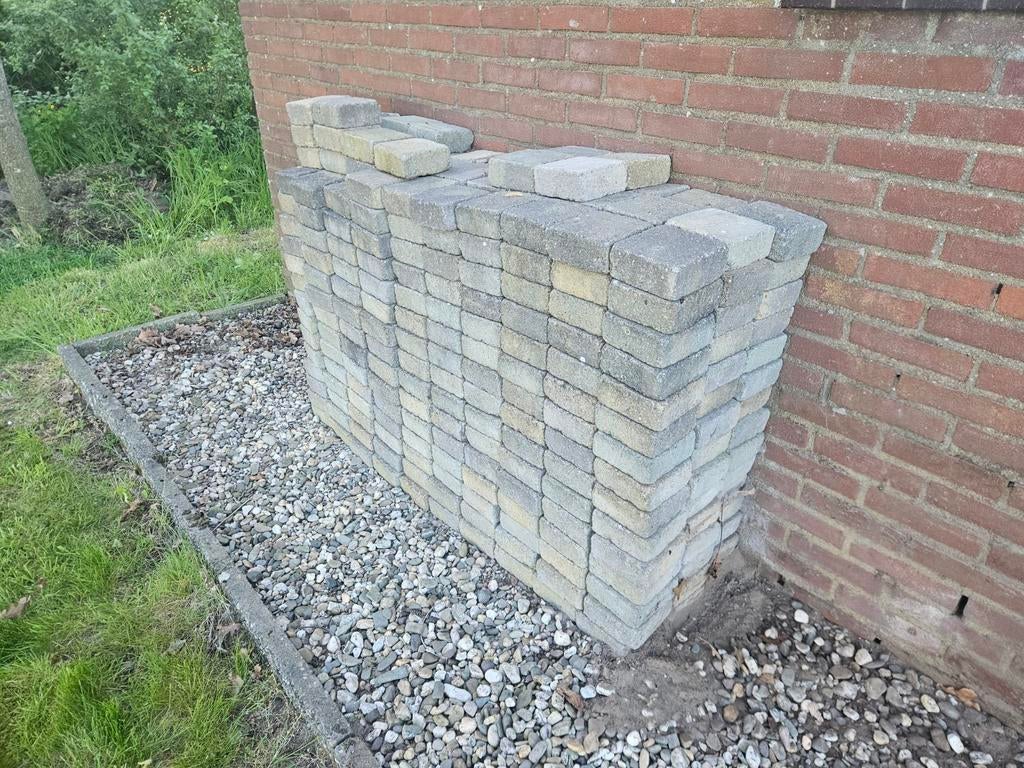 Straatstenen 14x14x6cm - Gebruikt, voor tuin of oprit, Tuin en Terras, Gebruikt, Klinkers, Ophalen of Verzenden, 10 m² of meer
