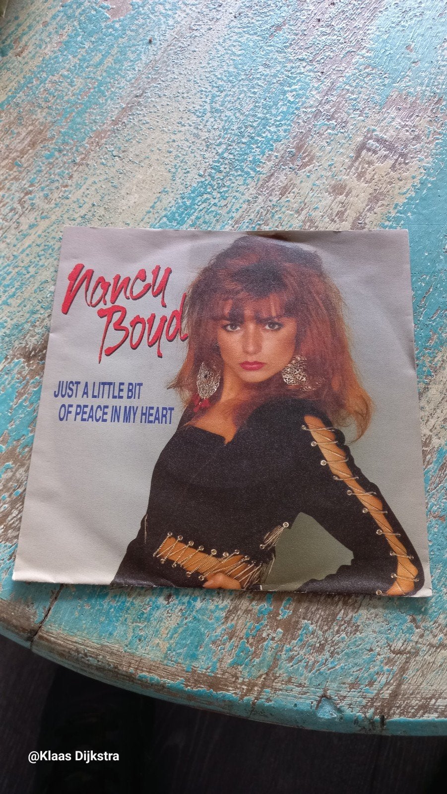 Nancy Boyd - Just a Little Bit of Peace in My Heart (Single), Fotohoes, Ophalen of Verzenden, Gebruikt, Pop