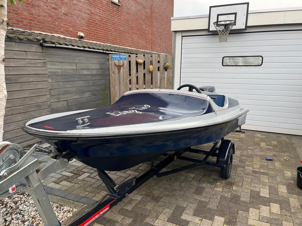 Freefire Speedboot met 25pk Yamaha Autotube 2-takt, Watersport en Boten, Speedboten, Ophalen, Gebruikt, Minder dan 70 pk, Buitenboordmotor