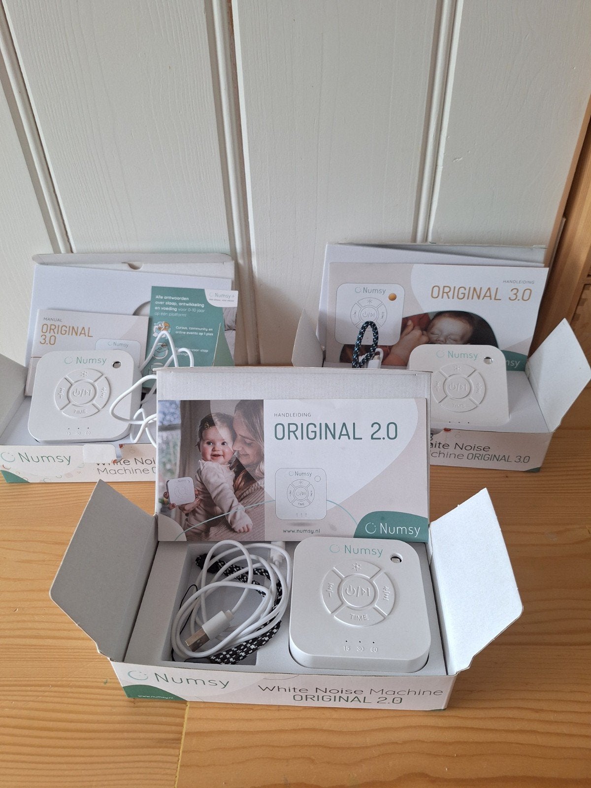 Numsy White noise 3x, Ophalen of Verzenden, Zo goed als nieuw, Oplaadkabel