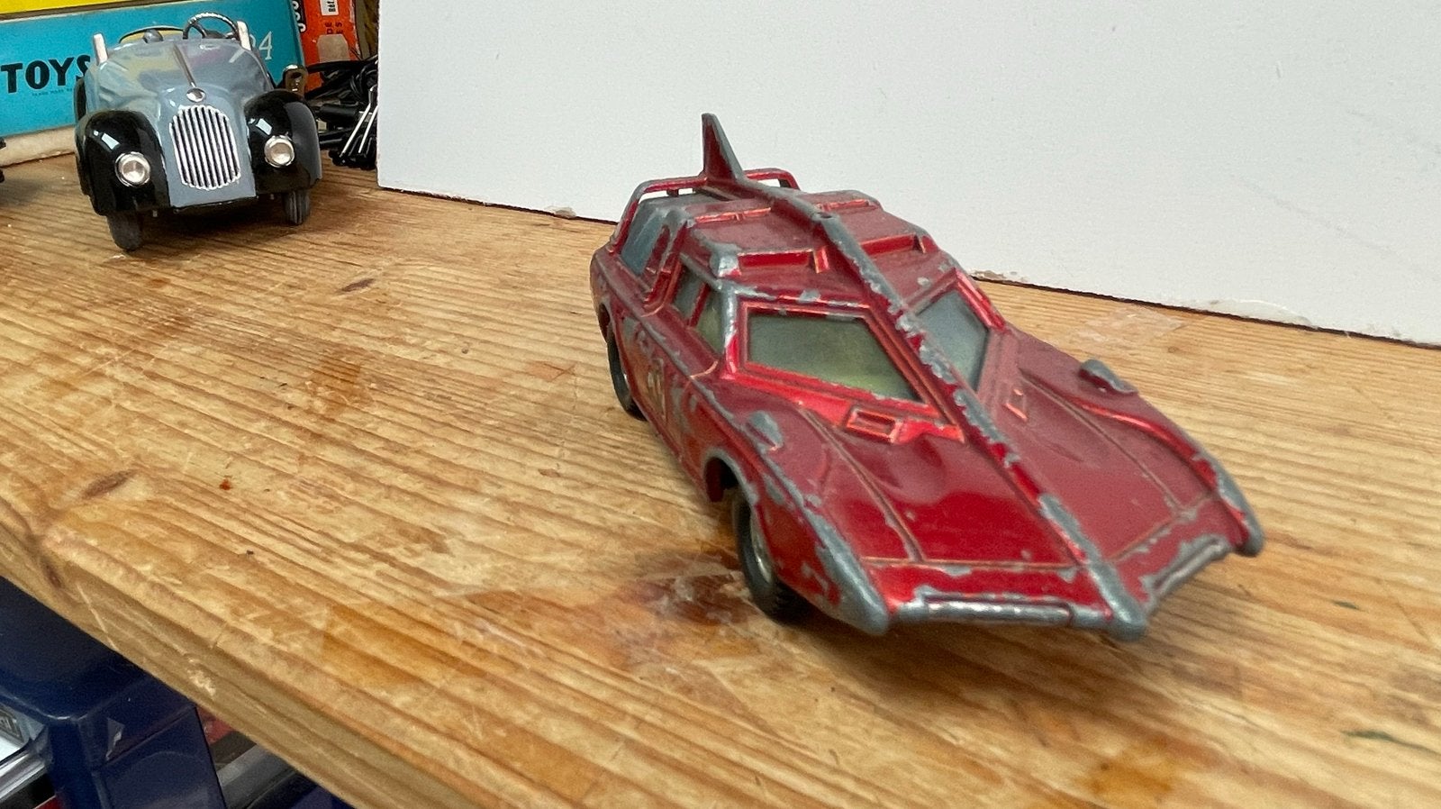 Vintage Dinky Toys Spectrum Patrol Car - Gebruikt, Ophalen of Verzenden, Gebruikt