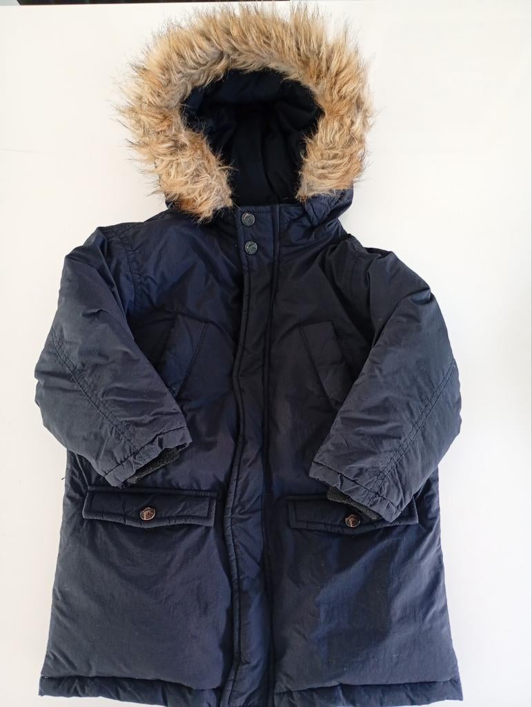 Gratis! Zara winterjas maat 104 met dons en warme muts, Kinderen en Baby's, Ophalen of Verzenden