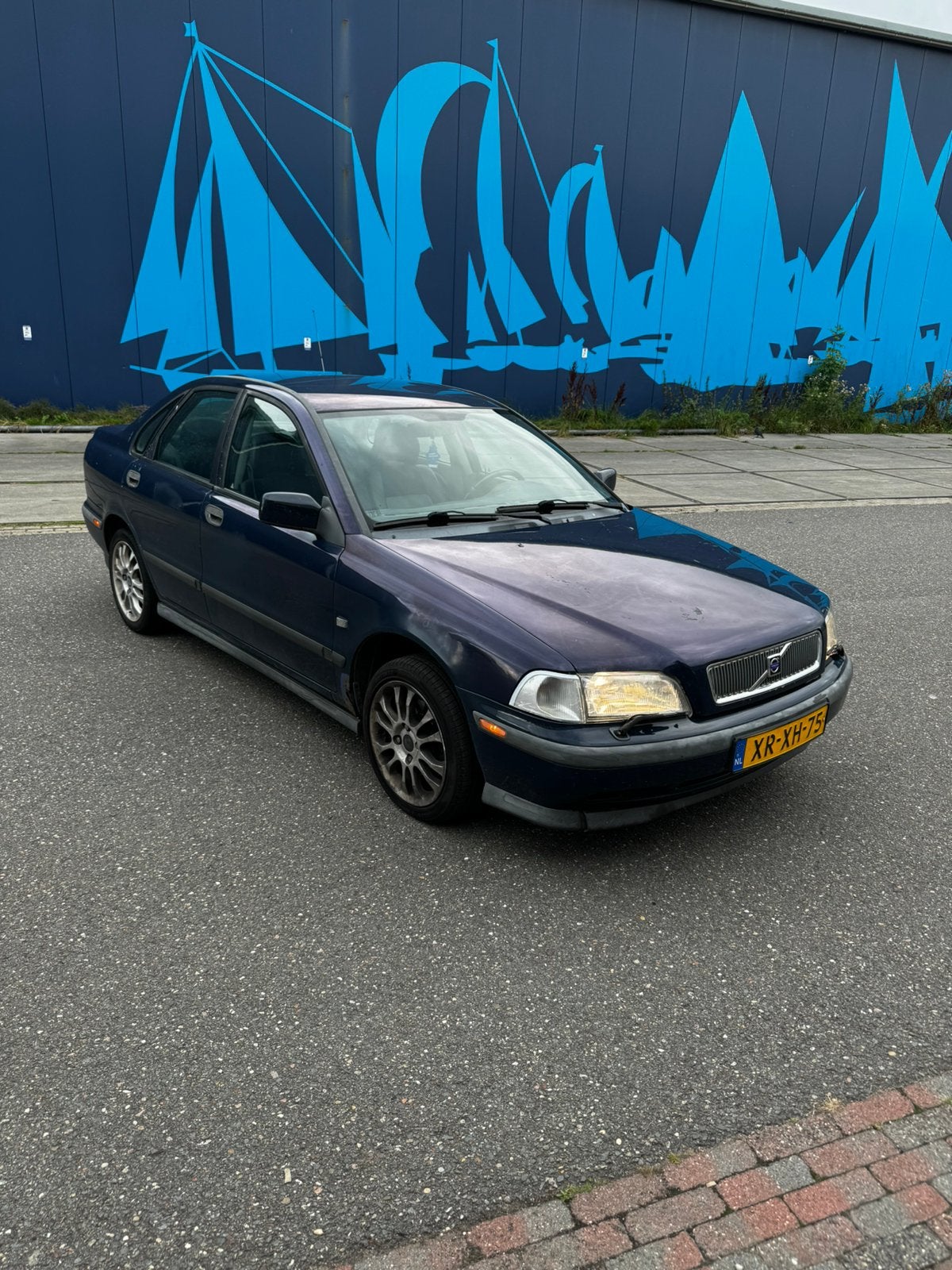 Volvo S40 1.8 AUTOMAAT | EXPORT/OPKNAPPER/ONDERDELEN/CROSS, 4 cilinders, Blauw, 115 pk, Sedan