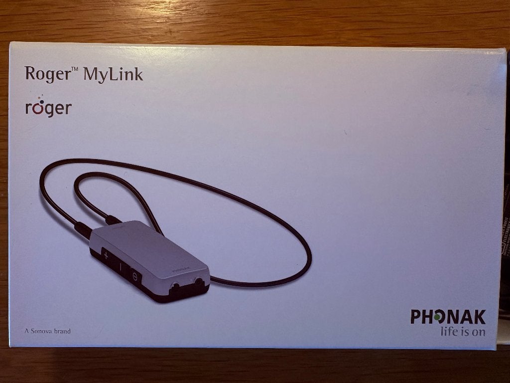 Phonak ROGER MyLink nek band ontvanger hoortoestel, Diversen, Verpleegmiddelen, Ophalen of Verzenden, Zo goed als nieuw