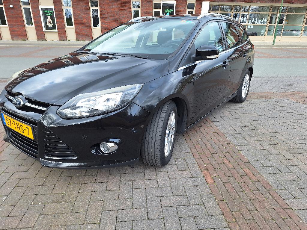 Ford Focus 1.6 Ecoboost Titanium 150pk 2012 Zwart, 1258 kg, Zwart, 4 cilinders, 150 pk