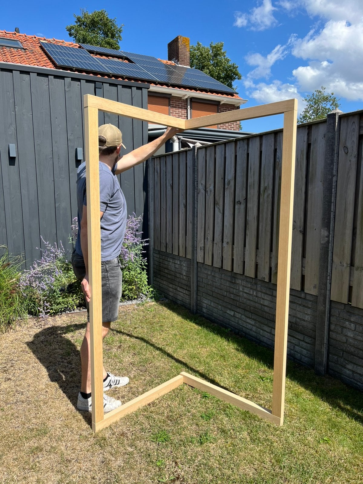 Decoratieve houten frames (bruiloft etc.), Ophalen, Zo goed als nieuw, Versiering, Geboorte of Huwelijk