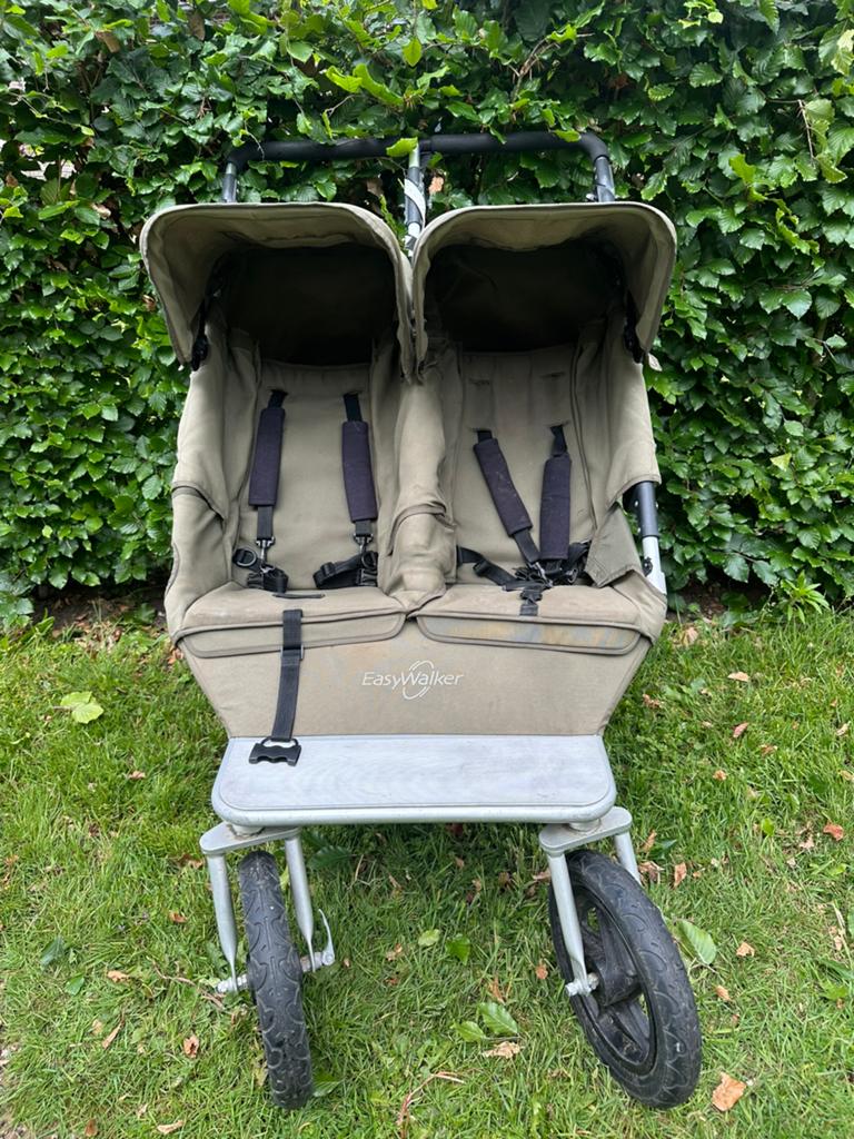 Duo wandelwagen Easywalker, Ophalen, Gebruikt, Combiwagen, Duowagen
