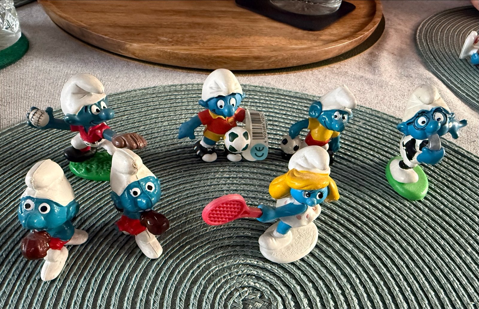 Sport Smurfen collectie - Diverse sportfiguren, Ophalen of Verzenden, Gebruikt, Verschillende Smurfen, Poppetje, Figuurtje of Knuffel