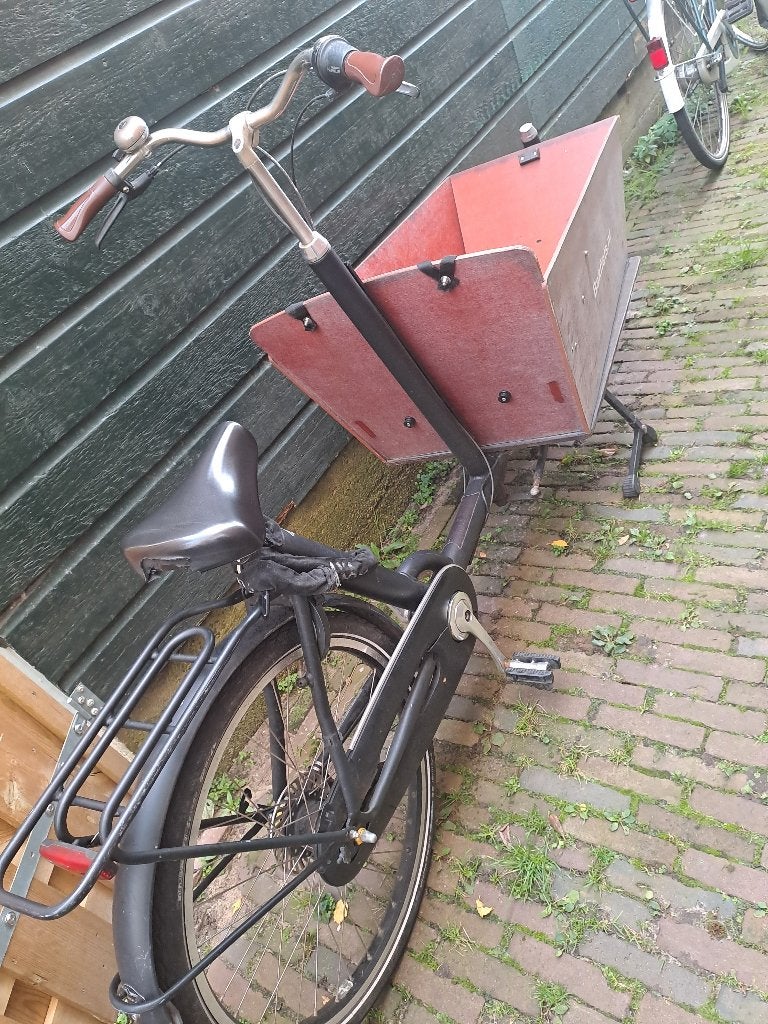 Bakfiets, Fietsen en Brommers, Gebruikt, 2 kinderen, Schijfrem, Ophalen