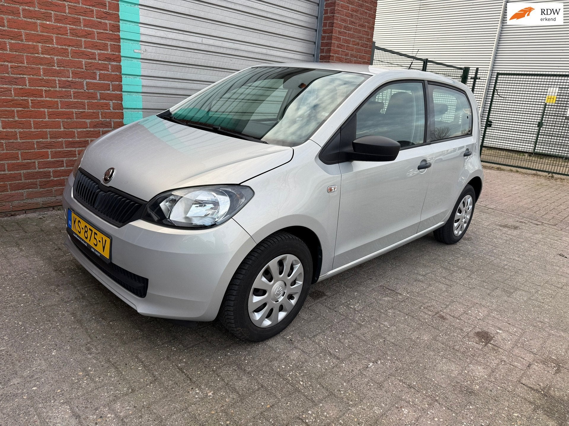 Skoda Citigo 1.0 Greentech Active 5-Drs Bj:2015, Auto's, Voorwielaandrijving, Euro 5, Gebruikt, Start-stop-systeem