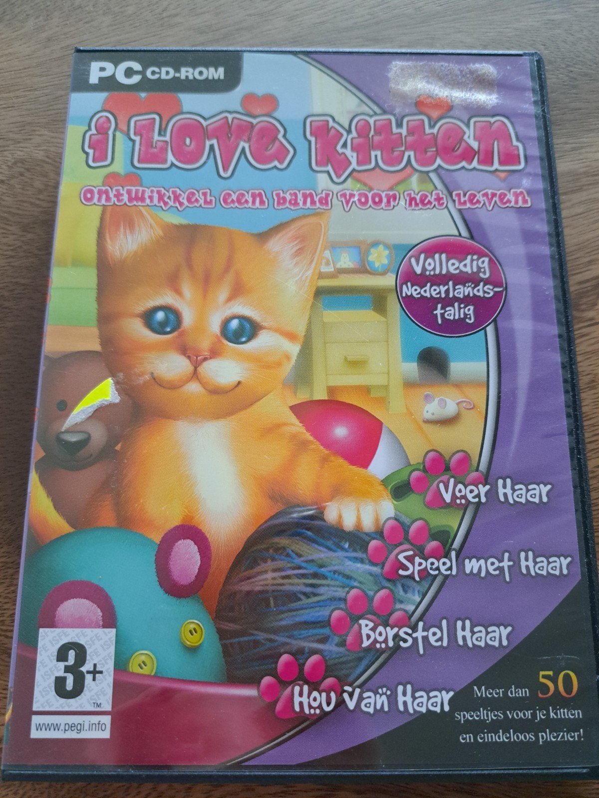 PC game I love kitten spel cd-rom, Gebruikt, Overige genres, 1 speler, Ophalen of Verzenden