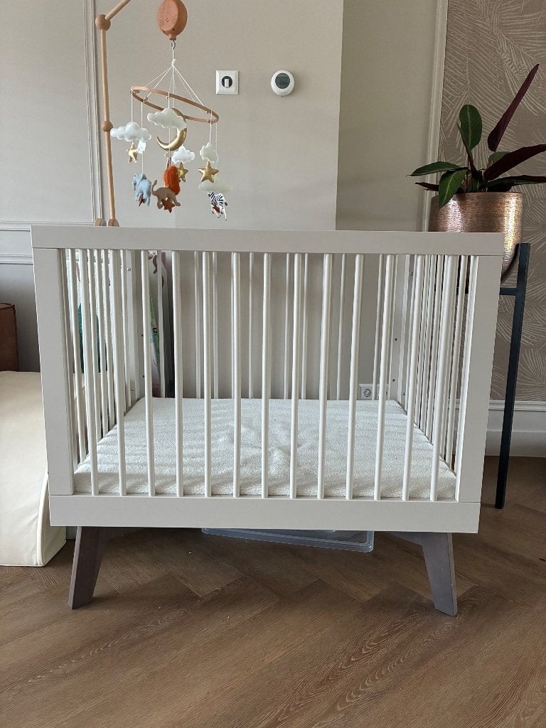 Kidsmill Box Sixties Oatmeal/Walnut, Ophalen, Zo goed als nieuw, Rechthoekig, In hoogte verstelbaar