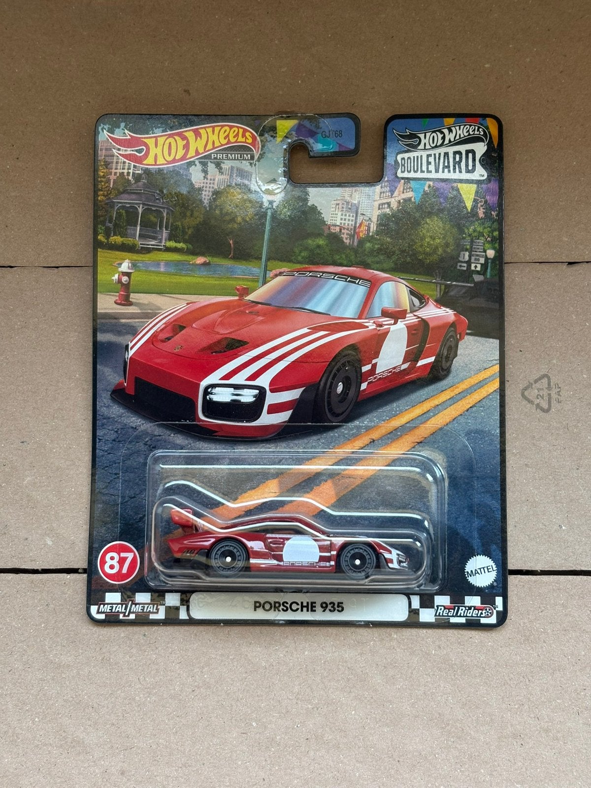 Hot Wheels Premium Porsche 935, Ophalen of Verzenden, Zo goed als nieuw, Auto