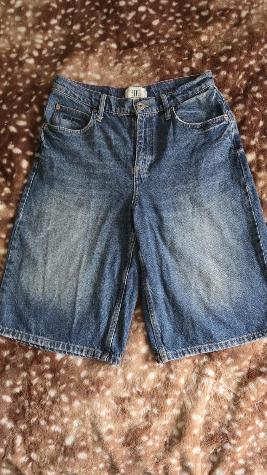 BDG jeans, 3/4 broek, Blauw, Overige jeansmaten, Ophalen of Verzenden, Zo goed als nieuw
