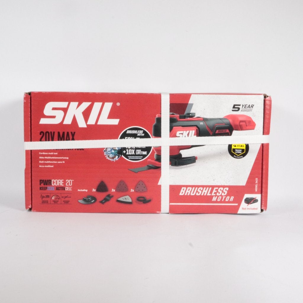 SKIL 20V Multitool 3622CA Excl Accu - Nieuw in seal, Skil, Nieuw, Support@skil.com, 1000 Muirfield Drive, Suite 300, 
Schaumburg, IL 60173
USA