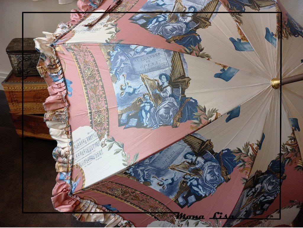 Foto 2 van Romantische parasol Morellini  ️  WERKEND