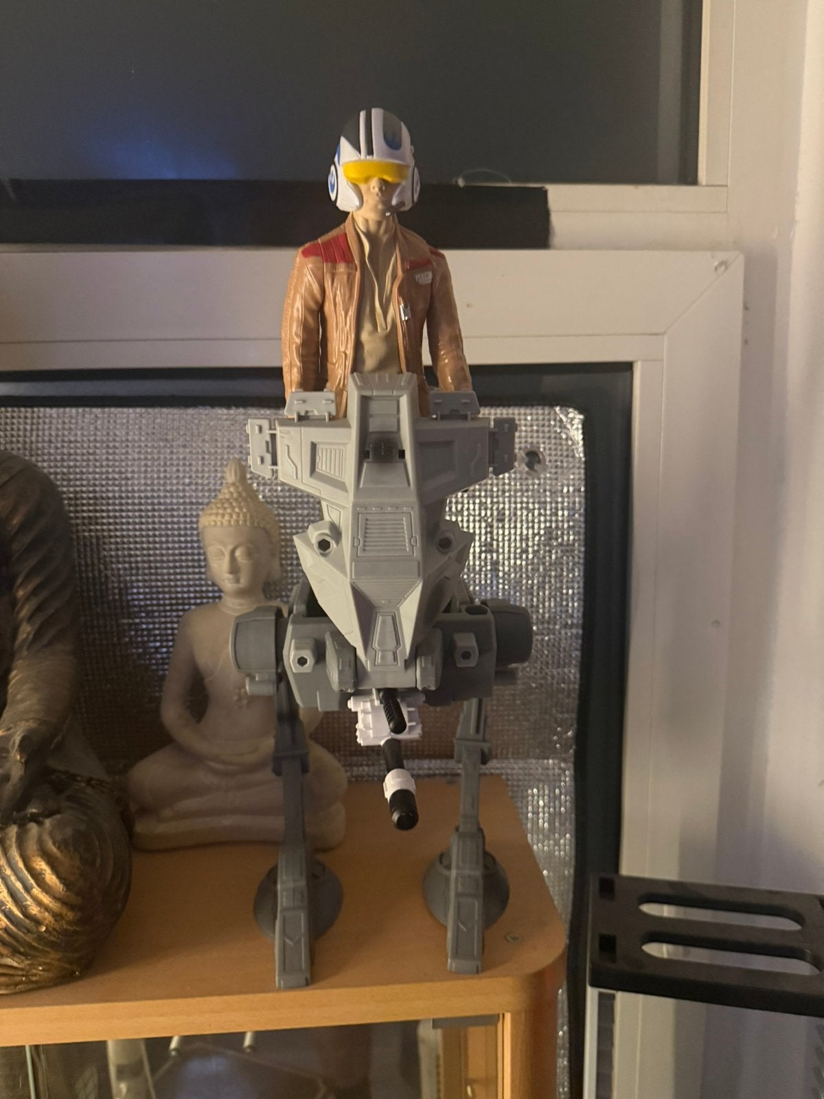 Star wars 12 inch pop met gunner, Verzamelen, Star Wars, Ophalen of Verzenden, Zo goed als nieuw, Actiefiguurtje