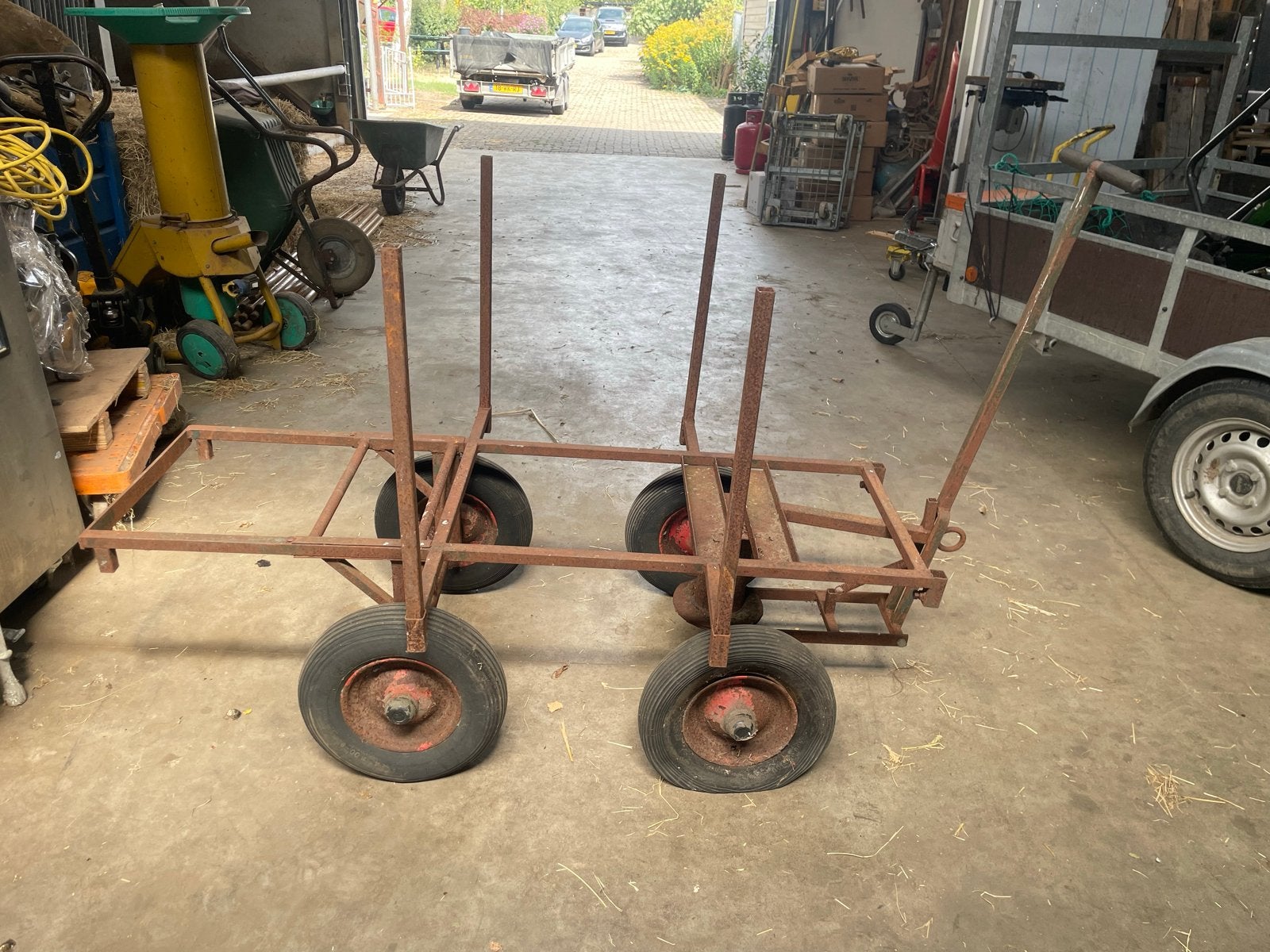 Robuuste Transportkar Spoorvolgend Oogstkar (Opknapper), Ophalen, Gebruikt