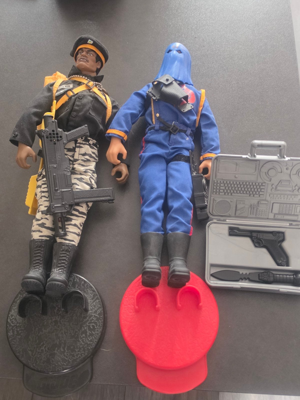 G.I. Joe actiefiguren - Stalker en Cobra Commander, Kinderen en Baby's, Speelgoed | Actiefiguren, Ophalen of Verzenden, Zo goed als nieuw