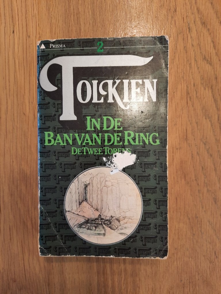 Tolkien, in de ban van de ring, de twee torens, gelezen, Ophalen of Verzenden, Boek of Poster