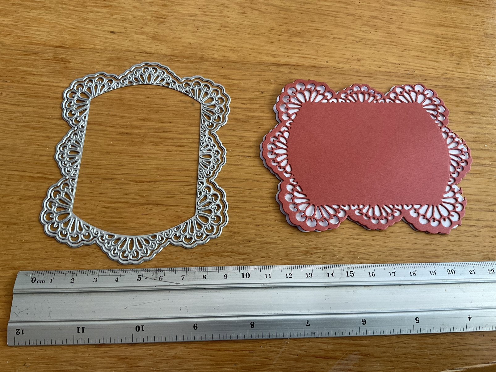 Snijmal set 2 delig frame 1997, Ophalen of Verzenden, Zo goed als nieuw, Pons of Mal