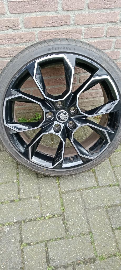 VRS-EXTREME 5X112 19INCH +BANDEN, Auto-onderdelen, Banden en Velgen, Gebruikt, Banden en Velgen, Winterbanden, Personenwagen
