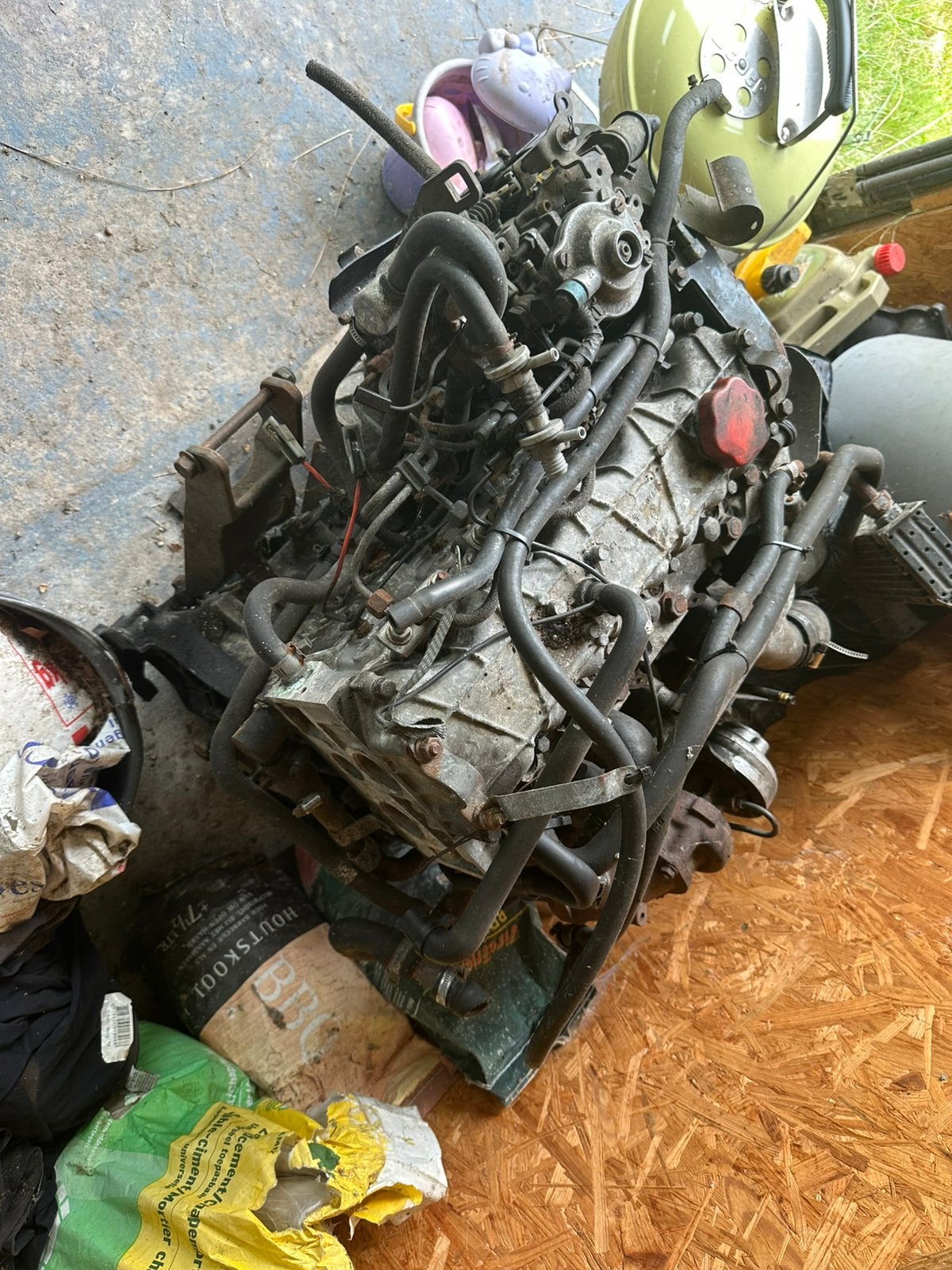 Renault 2.1 turbo diesel, Ophalen, Jeep