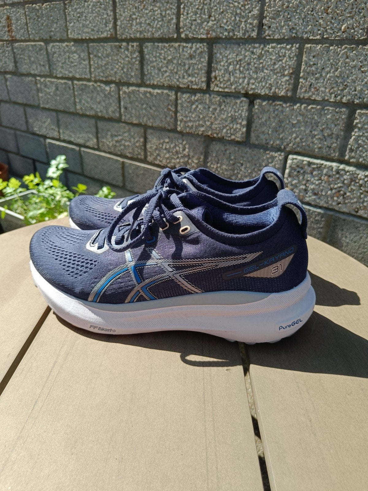 Asics hardloopschoenen Gel-Kayano 31 maat 39.5, Hardloopschoenen, Ophalen of Verzenden, Zo goed als nieuw, Hardlopen