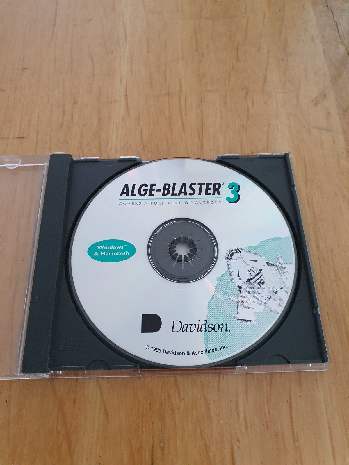 Alge-Blaster 3 PC CD-ROM Davidson Educatieve Software, Spelcomputers en Games, Games | Pc, Gebruikt, Puzzel en Educatief, 1 speler