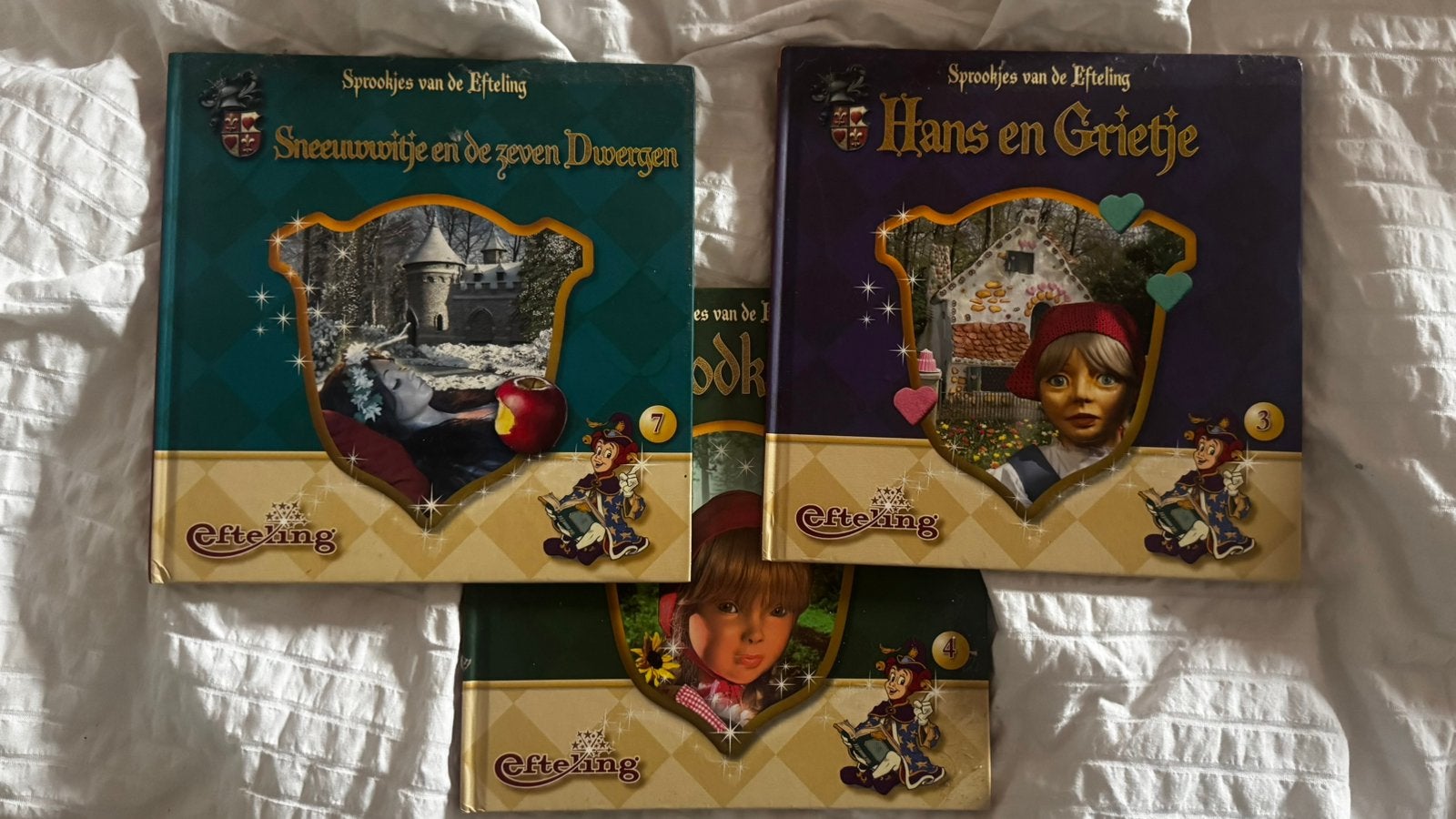 3 sprookjes boeken van de Efteling, Ophalen of Verzenden, Zo goed als nieuw, Overige typen