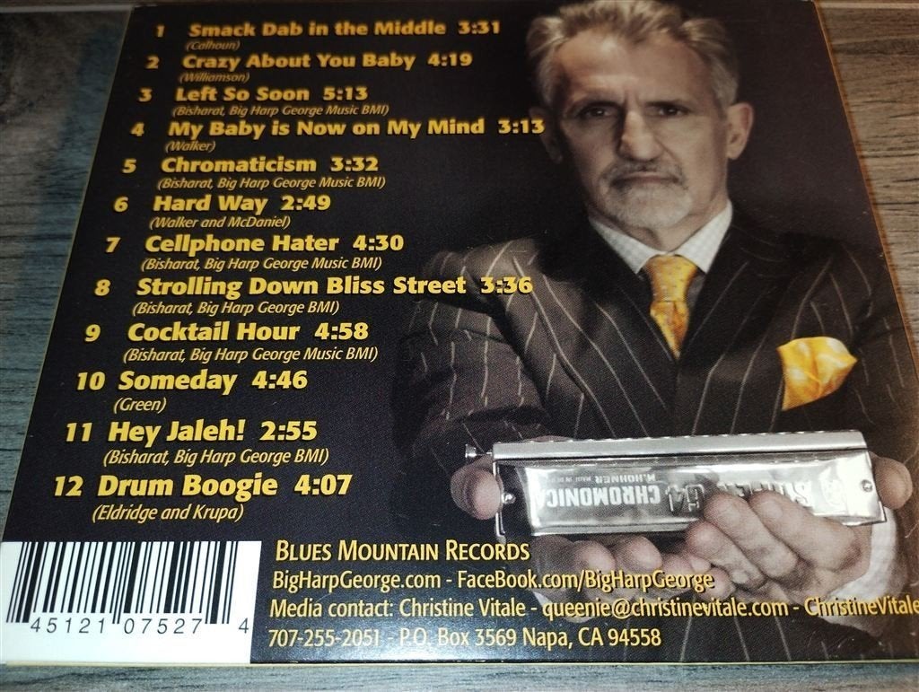 Big Harp George - Chromaticism, Ophalen of Verzenden, Zo goed als nieuw, Jazz