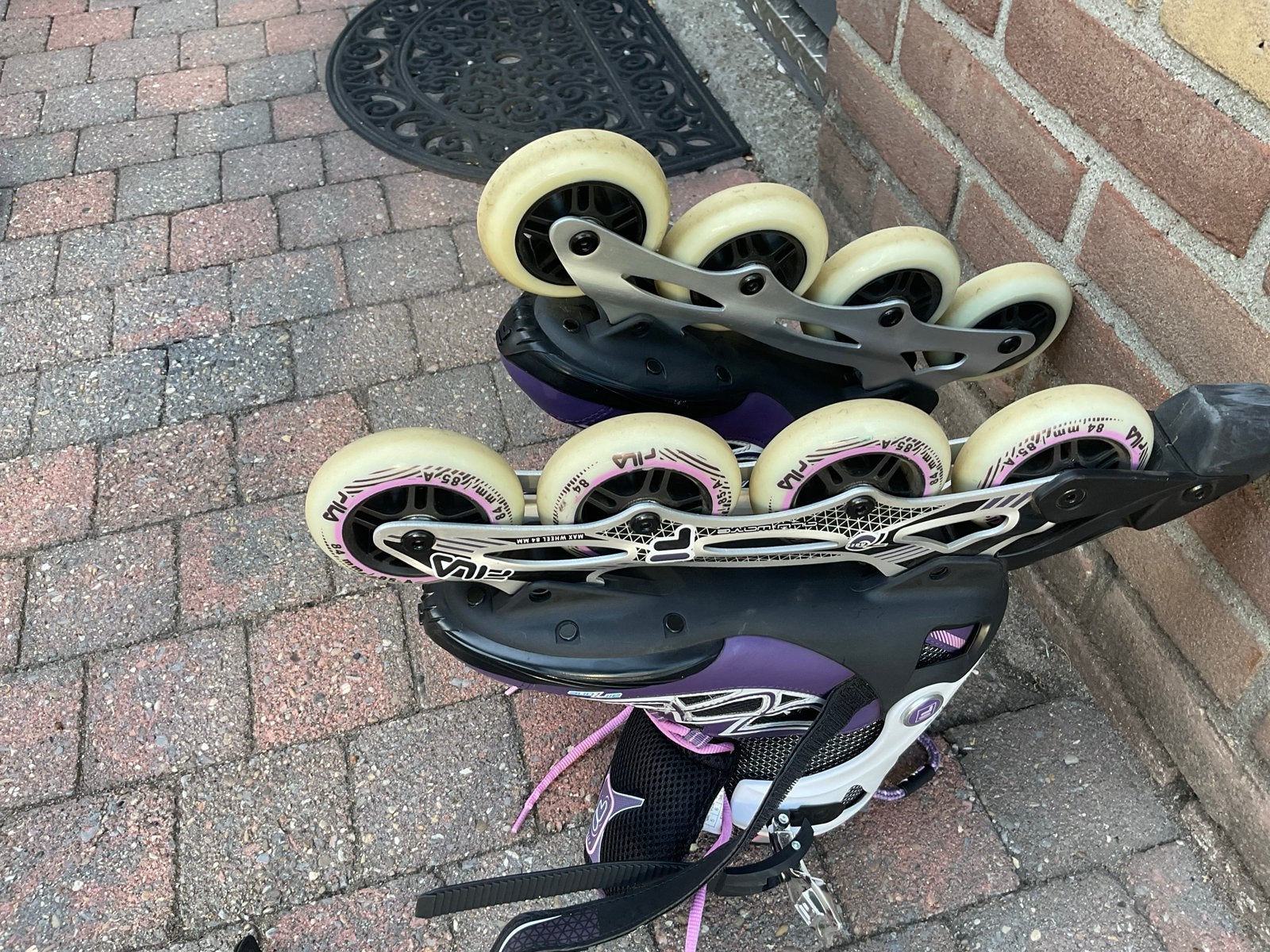 Fila Primo inline skates - Maat 38- Inclusief tas, Ophalen, Inline skates 4 wielen, Dames, Verstelbaar