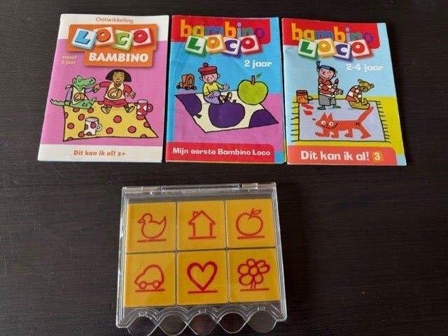 Loco bambino spel plus drie boekjes, Kinderen en Baby's, Speelgoed | Educatief en Creatief, Ophalen of Verzenden, Zo goed als nieuw