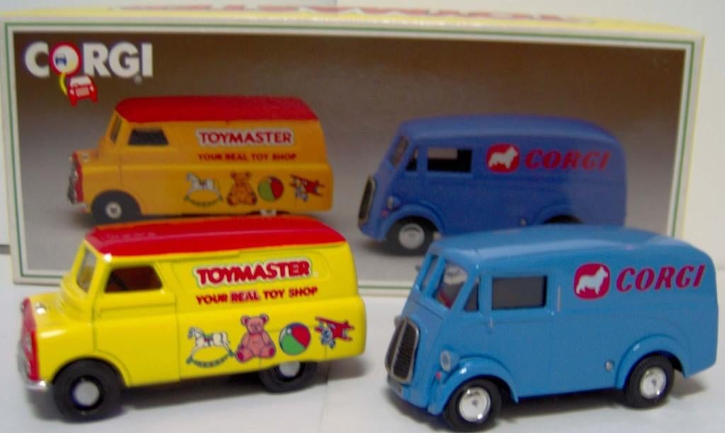 Corgi 1991 Toymaster Bedford en Morris J Type 9cm lang auto, Ophalen of Verzenden, Nieuw, Auto, Corgi
