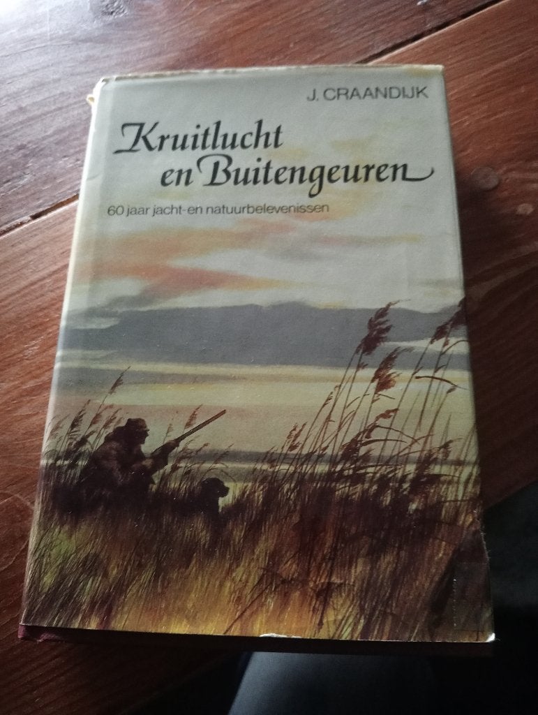 Kruitlucht en buitendeuren,craandijk,jacht, jagen, Boeken, Ophalen of Verzenden, Gelezen, Natuur algemeen