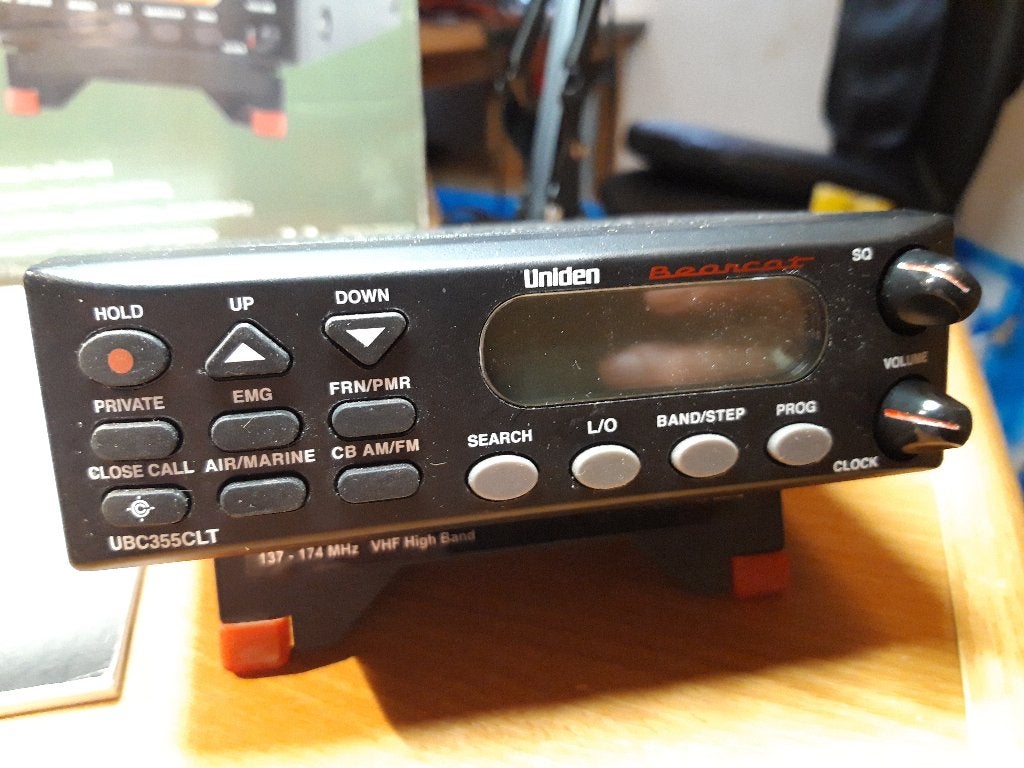 Uniden Bearcat UBC355CLT radioscanner, Telecommunicatie, Ophalen of Verzenden, Zo goed als nieuw, 200 tot 500 kanalen