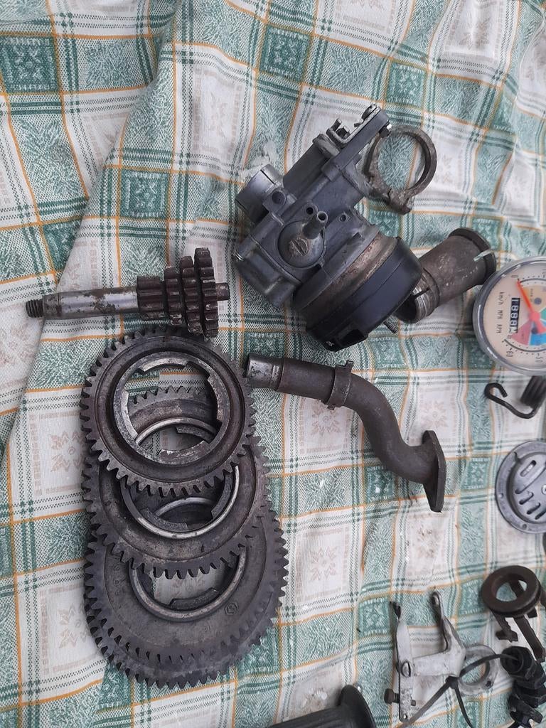 Vespa oldtimer onderdelen - Alles in één koop, Ophalen, Gebruikt, Overige typen, Vespa