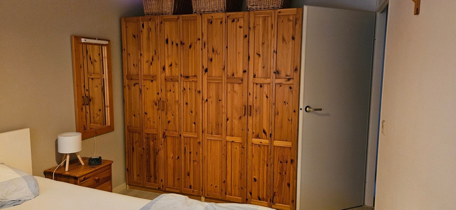 4x Ikea Pax kastdeuren 195x50 cm met scharnieren, Huis en Inrichting, Kasten | Kledingkasten, Ophalen, Minder dan 50 cm, Gebruikt