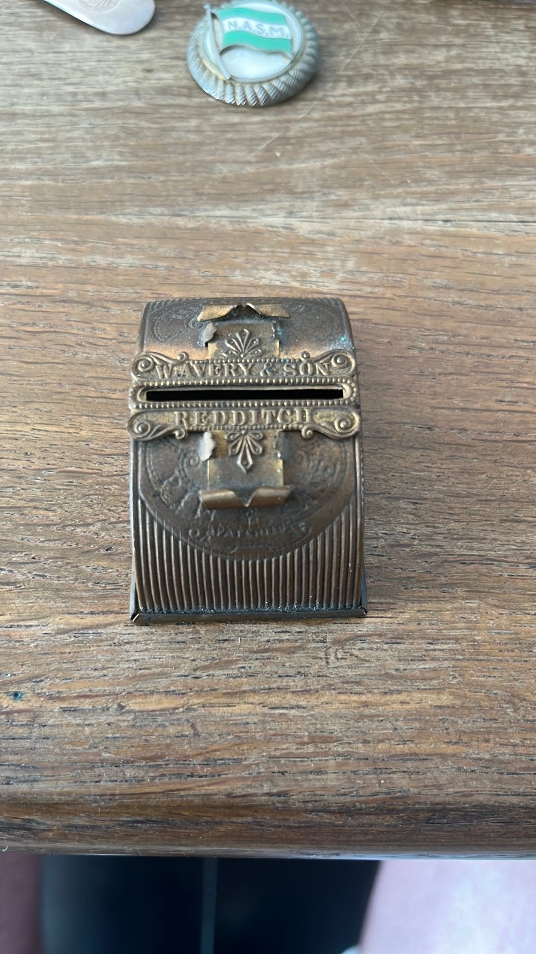 1870-1880 Zeldzame Naaldenkoker “W.Avery & Sons Redditch”, Ophalen of Verzenden