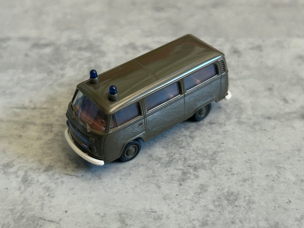 Volkswagen T2 Nederlands Leger 1:87, Ophalen of Verzenden, Zo goed als nieuw, Auto, Brekina