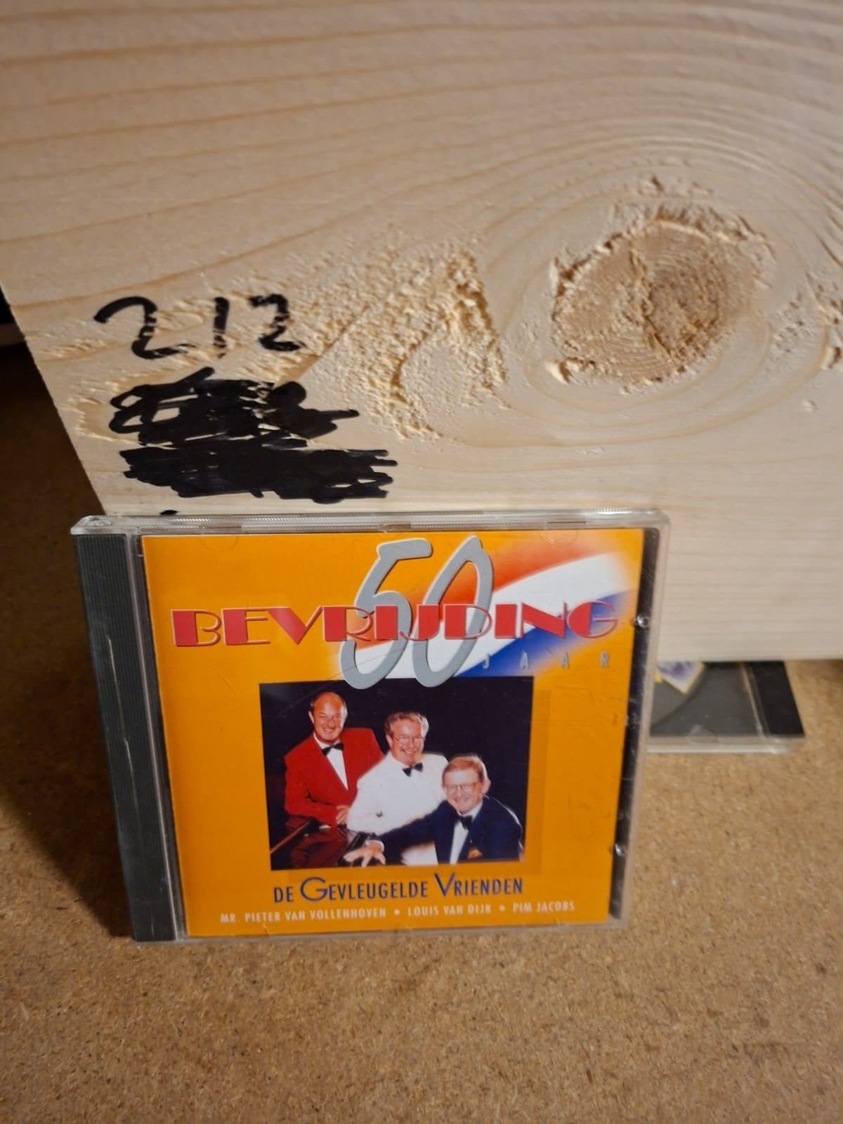 Bevrijding 50 Jaar - De Gevleugelde Vrienden CD, Ophalen of Verzenden, Gebruikt, Overige genres, Album