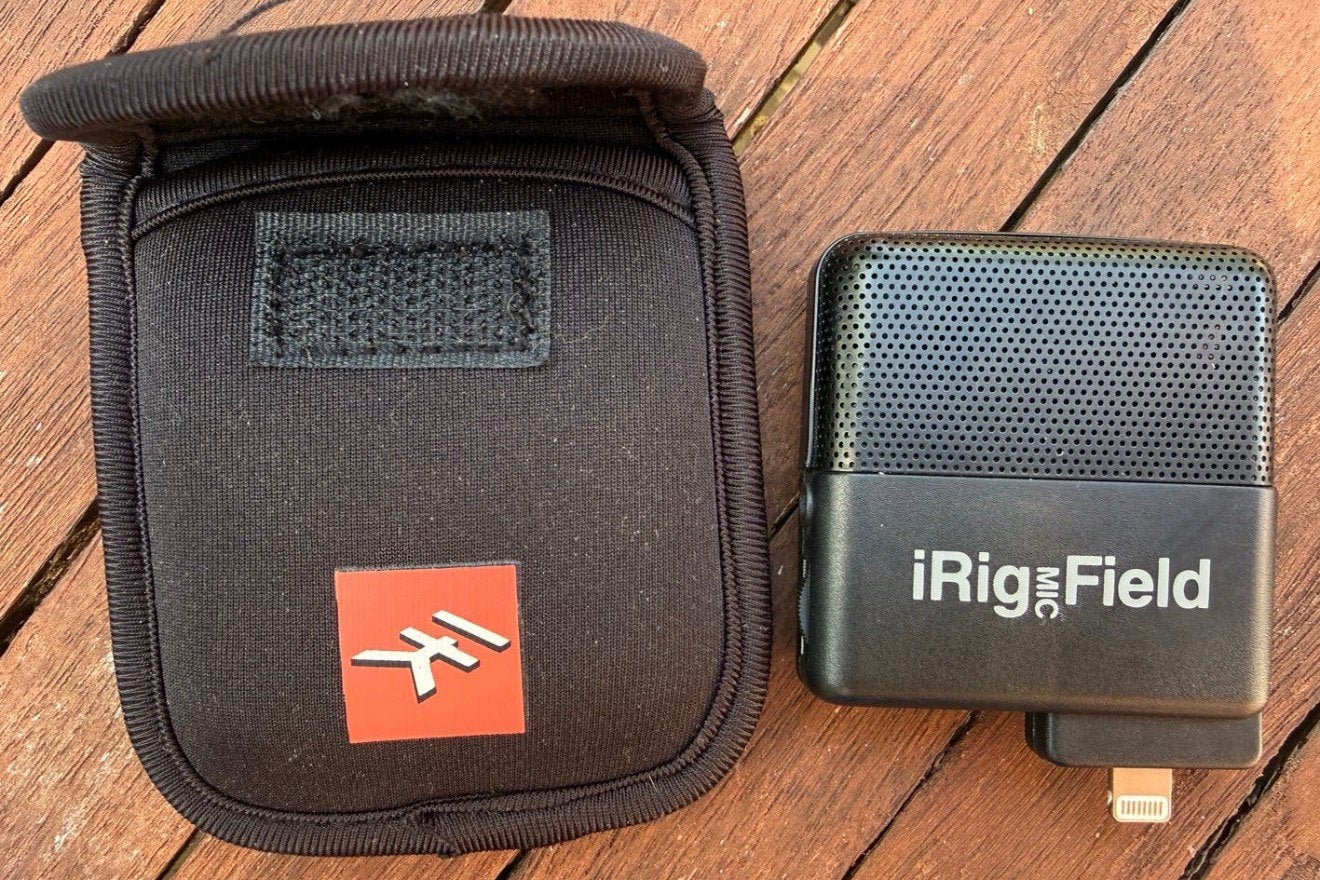 iRig MicField microfoon voor iPhone - nieuwstaat, Ophalen of Verzenden, Zo goed als nieuw