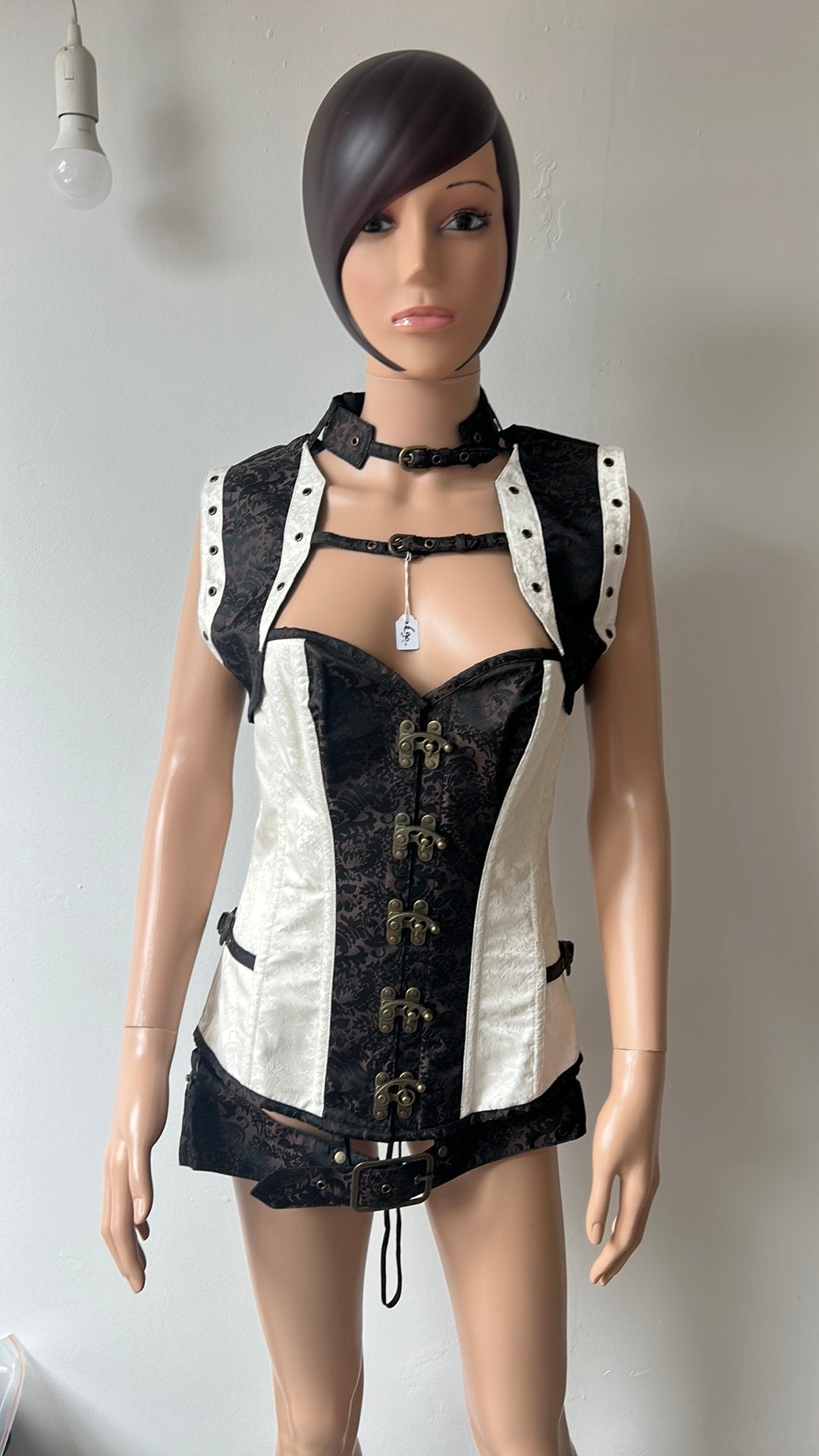 Steampunk korset mer bolero xl, Overige typen, Zwart, Maat 46/48 (XL) of groter, Nieuw