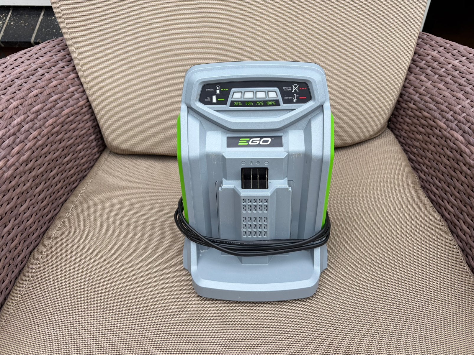 EGO power plus CH5500E accu lader snellader rapid charger, Tuin en Terras, Ophalen of Verzenden, Zo goed als nieuw