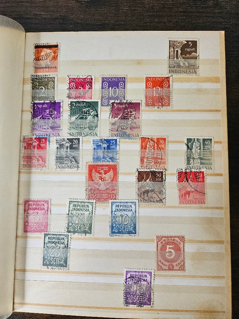 Postzegels Indonesië, Postzegels en Munten, Verzenden, Gestempeld, Zuidoost-Azië