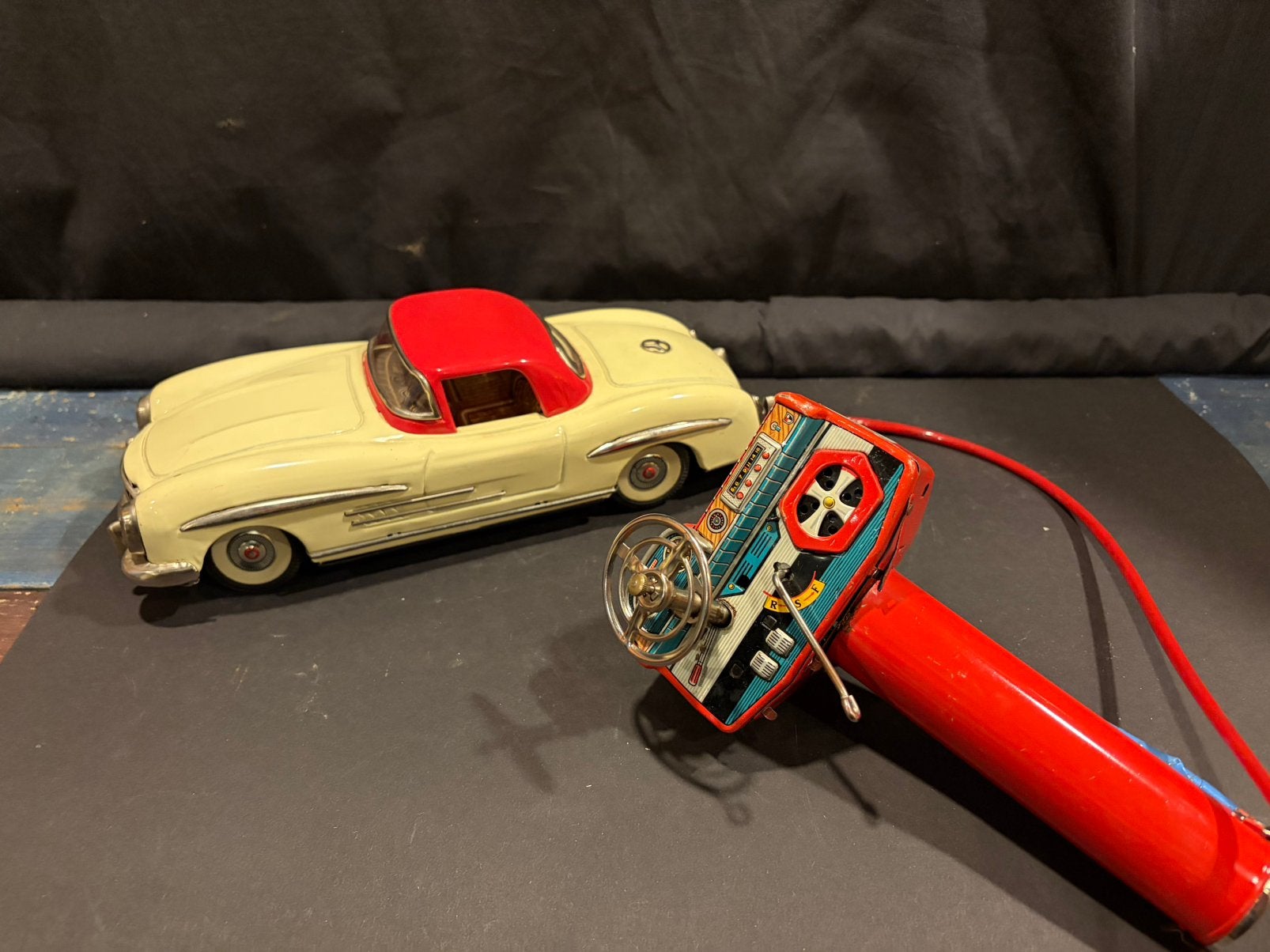 Blikken mercedes., Antiek en Kunst, Ophalen of Verzenden