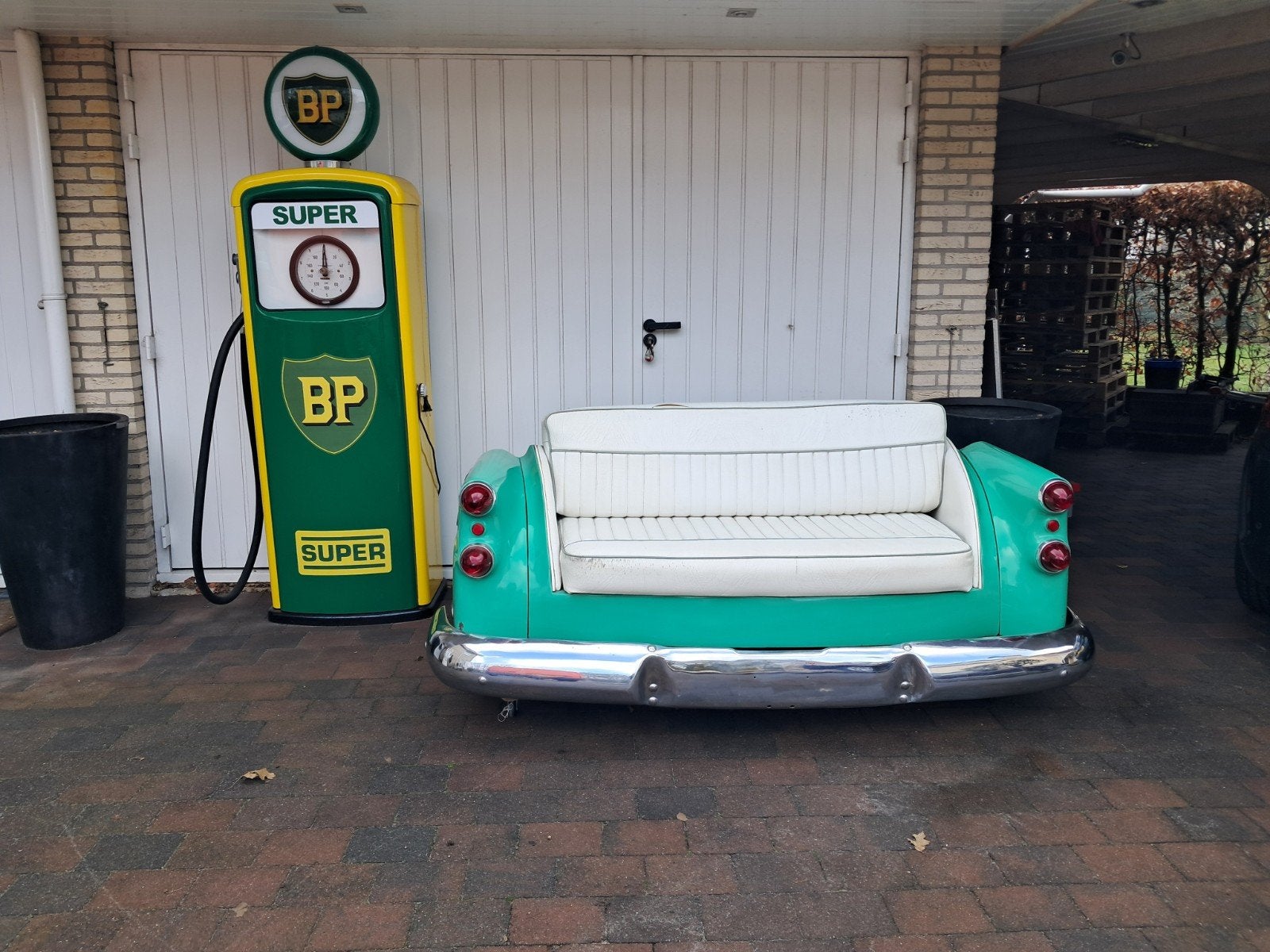Unieke Auto bank van een Buick Skylar convertibel uit 1953, Ophalen, Eu, Gebruikt, Gebruiksvoorwerp